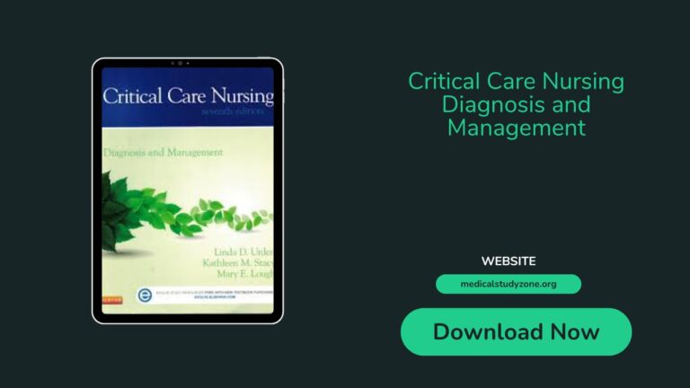 Critical Care Nursing Diagnosis And Management Pdf