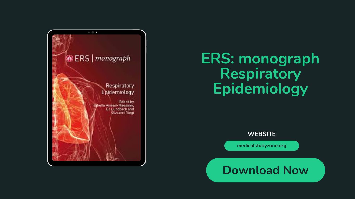 ERS Monograph Respiratory Epidemiology Pdf