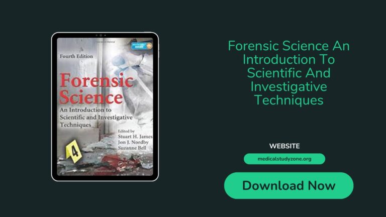 Forensic Science An Introduction to Scientific and Investigative Techniques