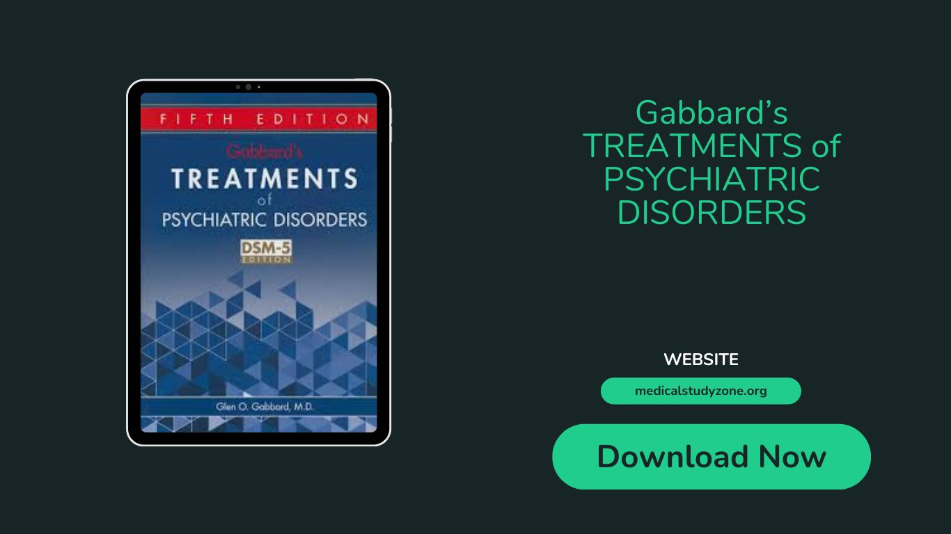 Gabbard's Treatments of Psychiatric Disorders Pdf