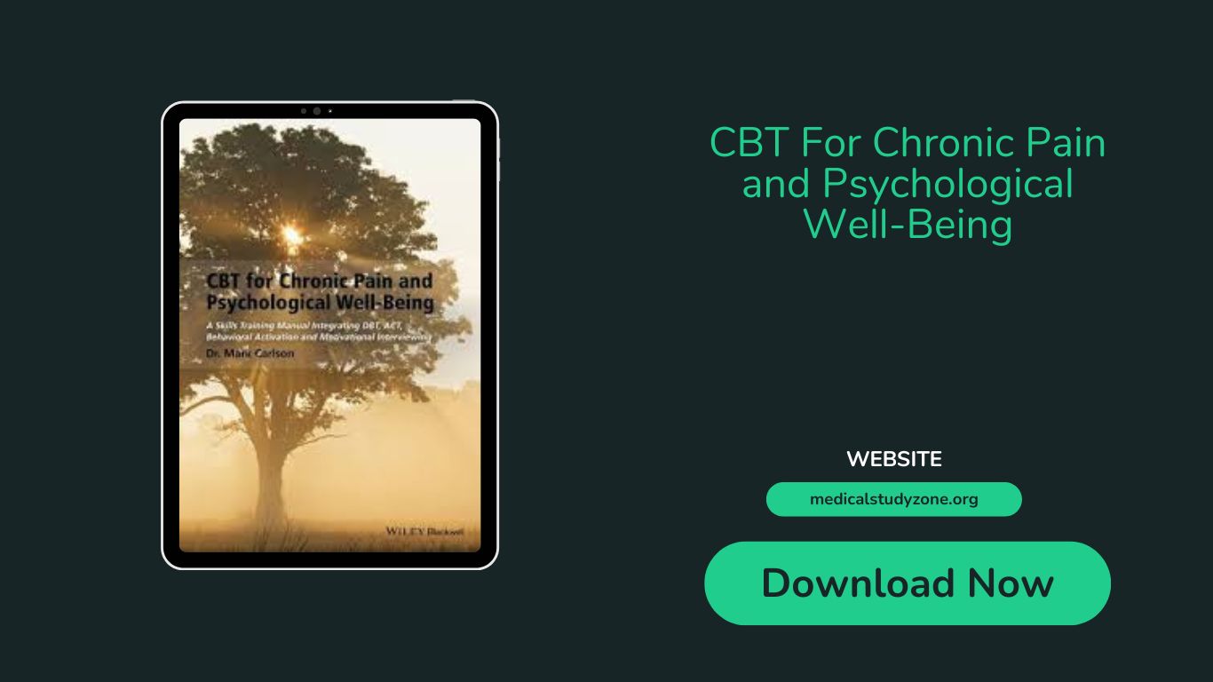 CBT for Chronic Pain and Psychological Well-Being