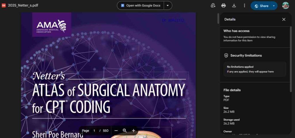 how to download Netter’s Atlas of Surgical Anatomy For CPT Coding PDF