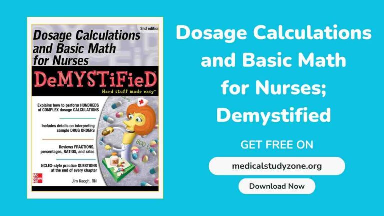 Dosage Calculations And Basic Math For Nurses Demystified PDF