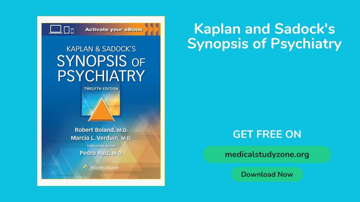 Kaplan and Sadock's Synopsis of Psychiatry pdf