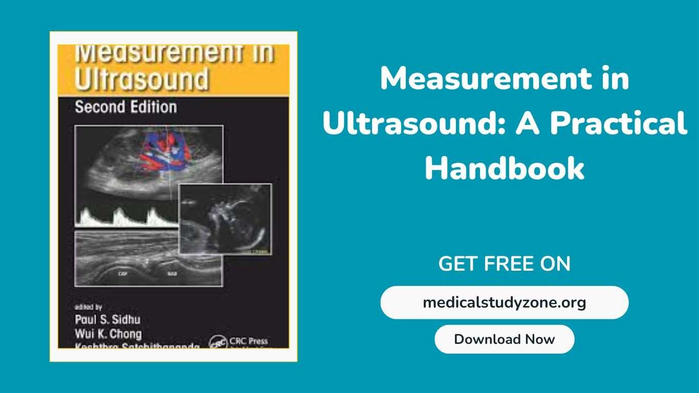 Measurement in Ultrasound A Practical Handbook PDF