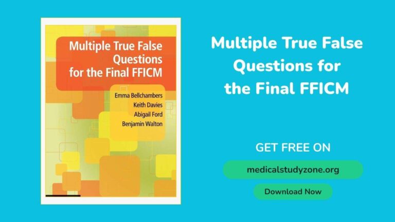 Multiple True False Questions for FFICM Final pdf download