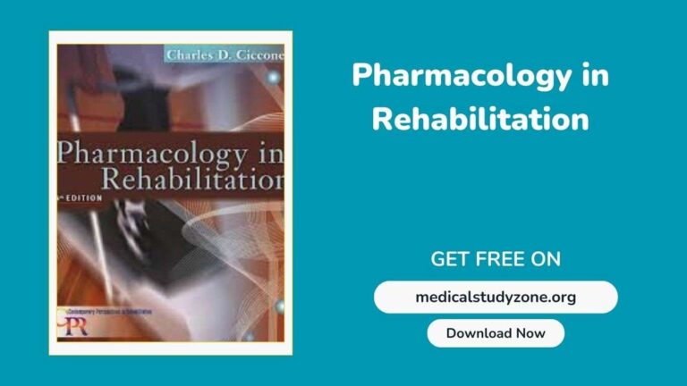 Pharmacology in Rehabilitation PDF