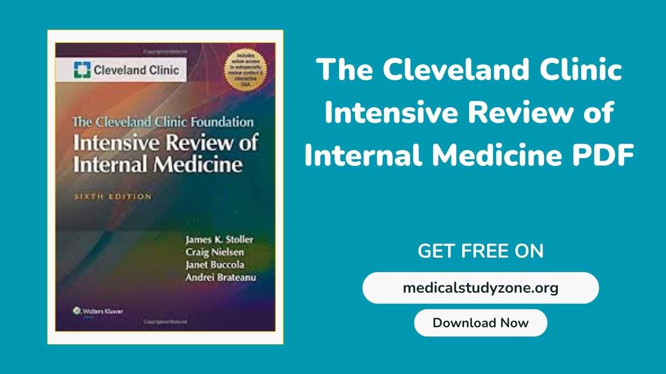 The Cleveland Clinic Intensive Review of Internal Medicine PDF