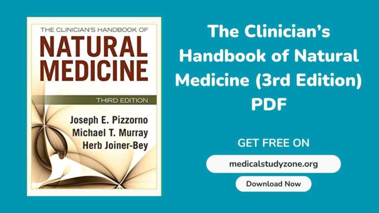 The Clinician’s Handbook of Natural Medicine (3rd Edition) PDF
