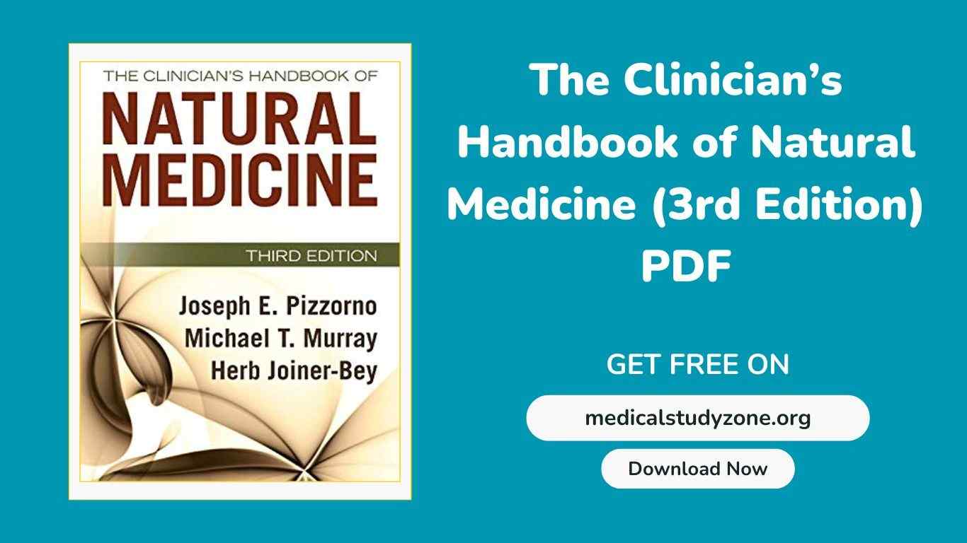 The Clinician’s Handbook of Natural Medicine (3rd Edition) PDF