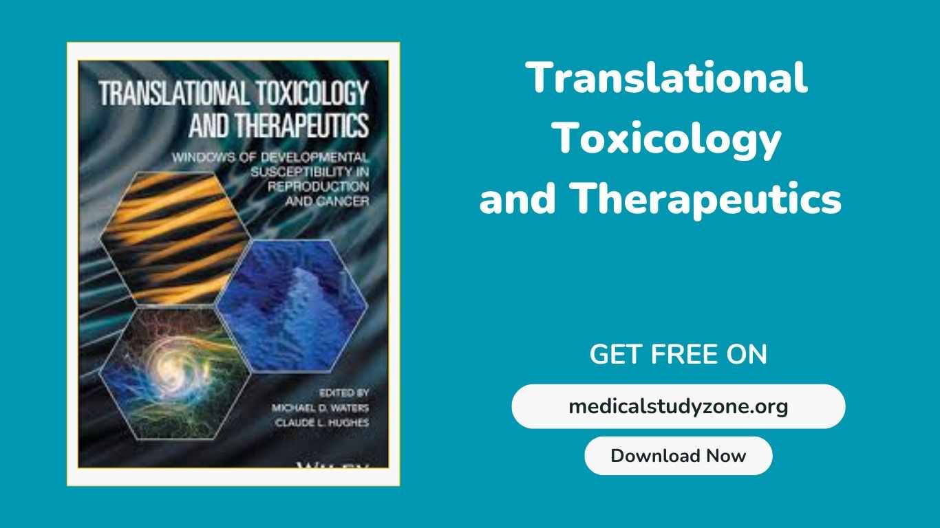 Translational Toxicology and Therapeutics PDF
