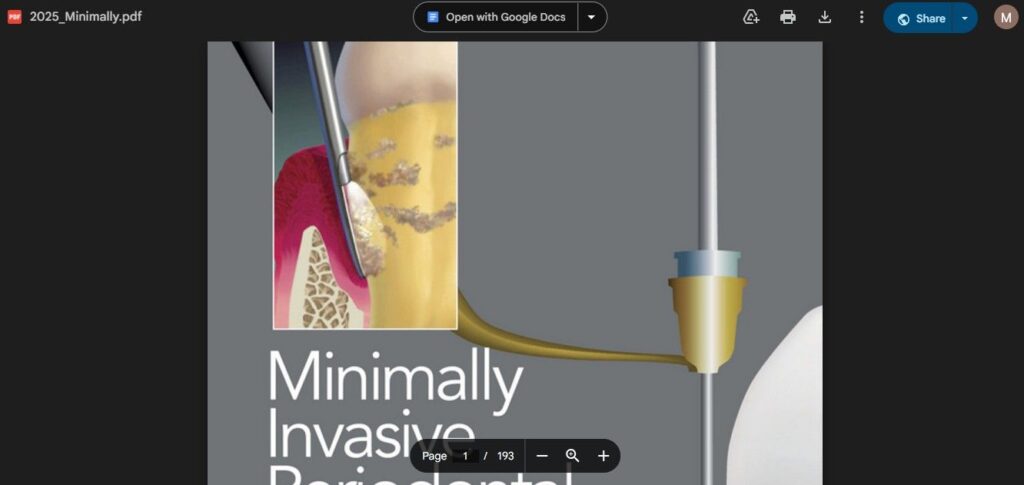 how to download Minimally Invasive Periodontal Therapy Clinical Techniques and Visualization Technology PDF