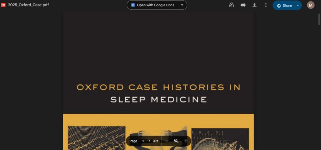 how to download Oxford Case Histories in Sleep Medicine PDF