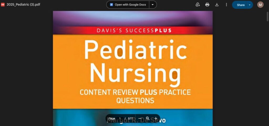 how to download Pediatric Nursing Content Review Plus Practice Questions PDF