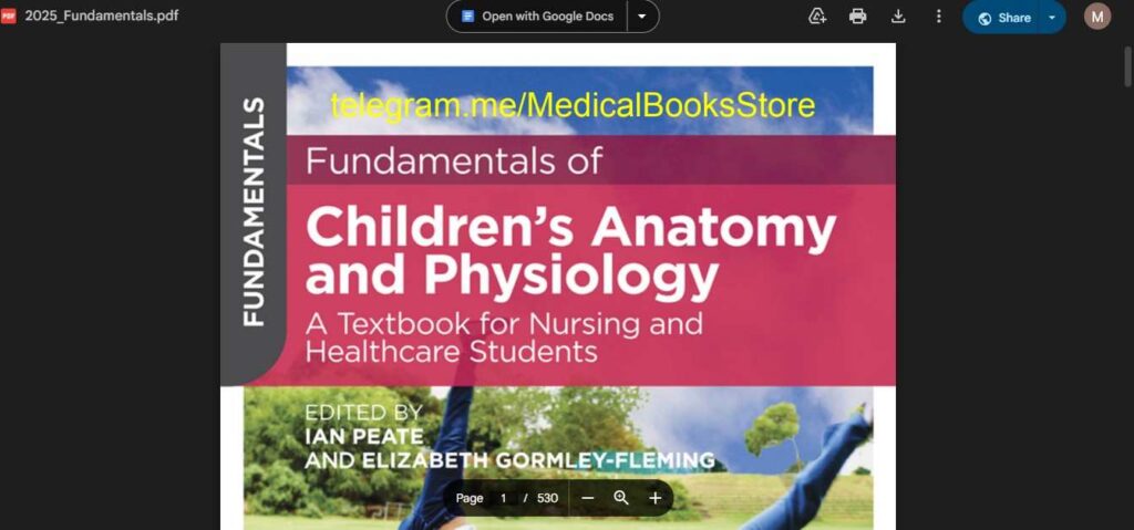 how to download Fundamentals of Children’s Anatomy and Physiology pdf