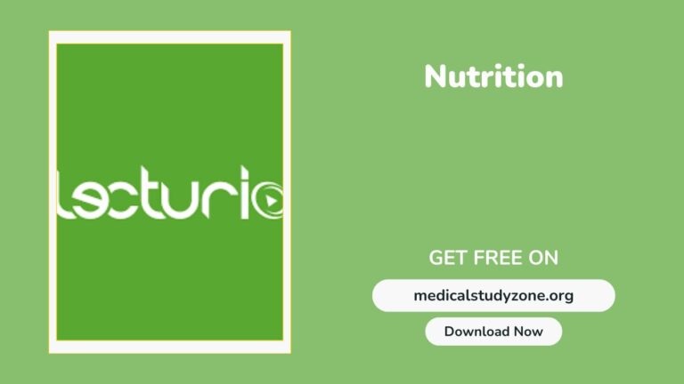 Lecturio Nutrition video lectures