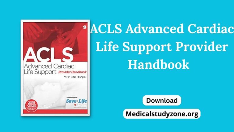 ACLS Advanced Cardiac Life Support Provider Handbook by Karl Disque PDF