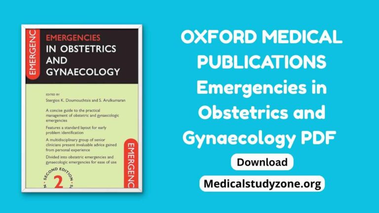 Emergencies in Obstetrics and Gynaecology