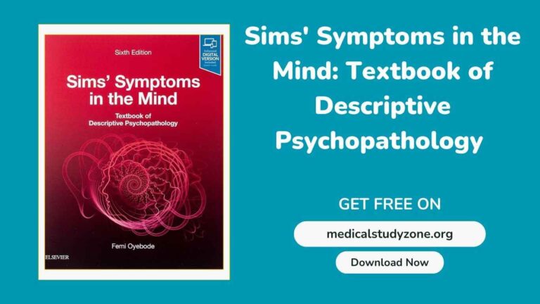 Sims' Symptoms in the Mind Textbook of Descriptive Psychopathology