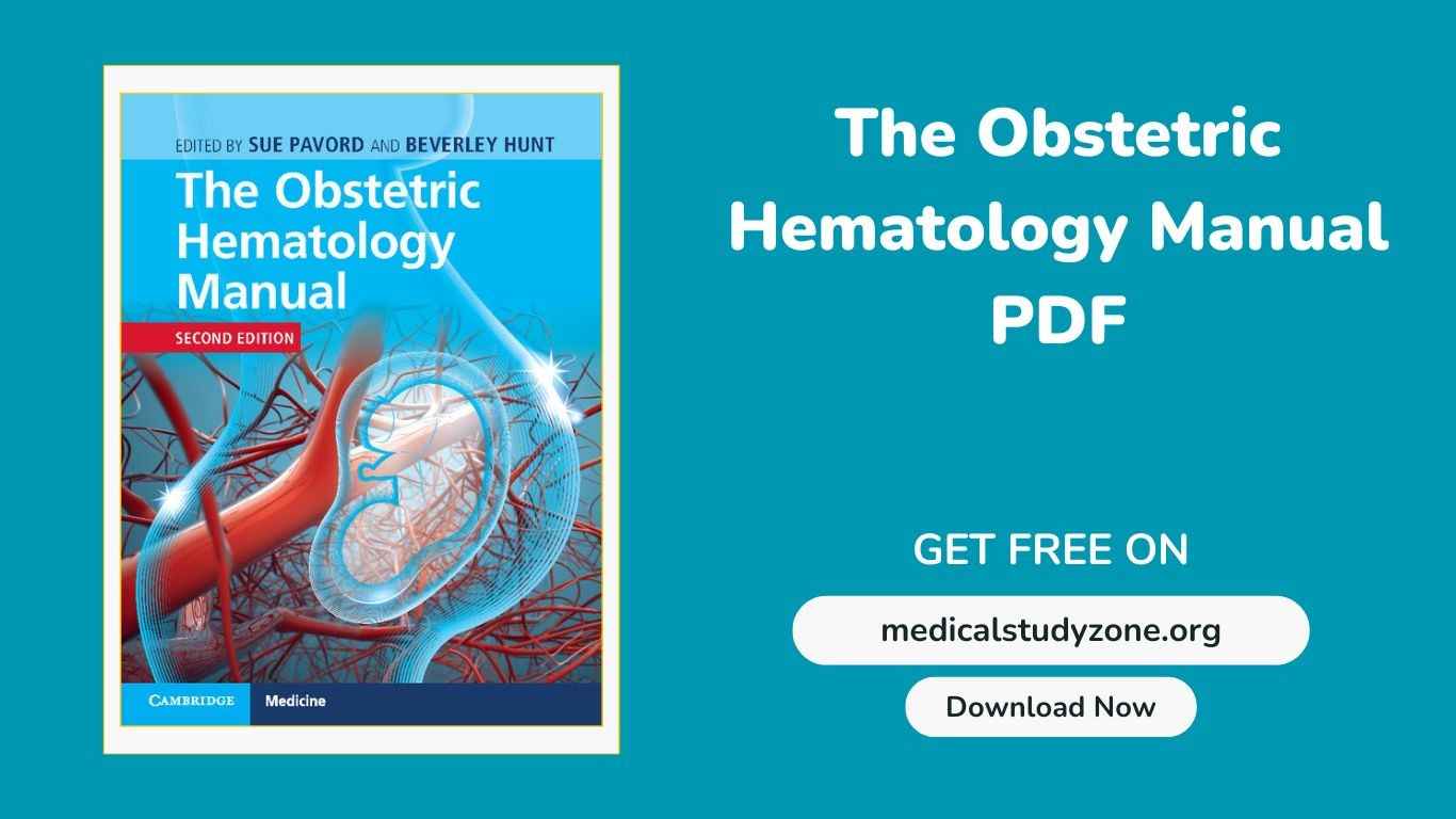 The Obstetric Hematology Manual PDF